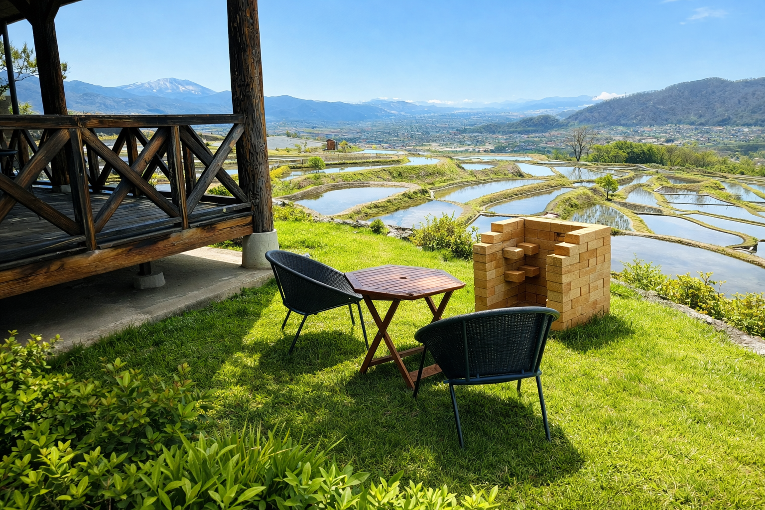 Gareden at The Moon Terraces Obasute